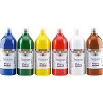 Temperové barvy 6 barev